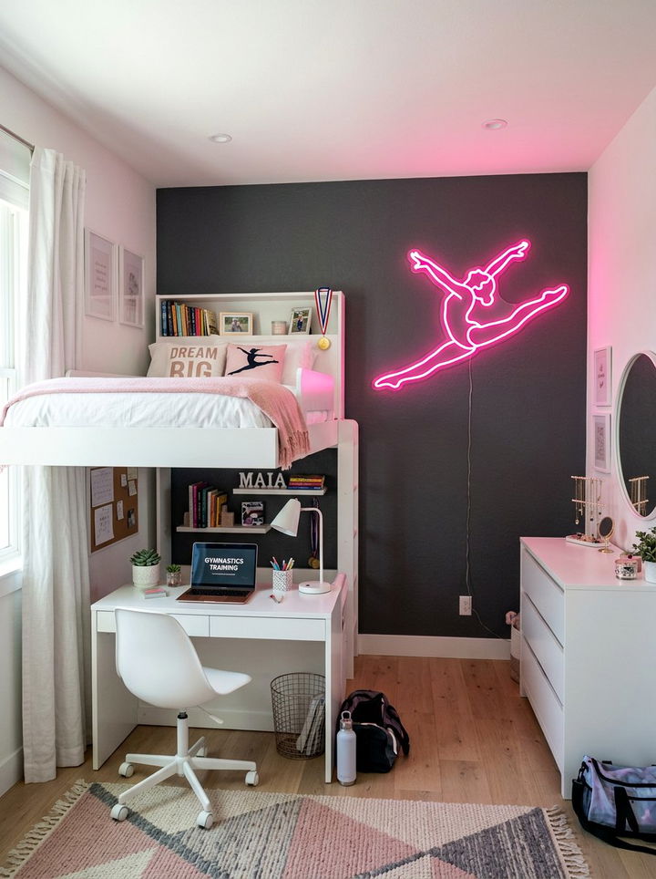 30 Gymnastics Bedroom Ideas for Active Kids and Teens