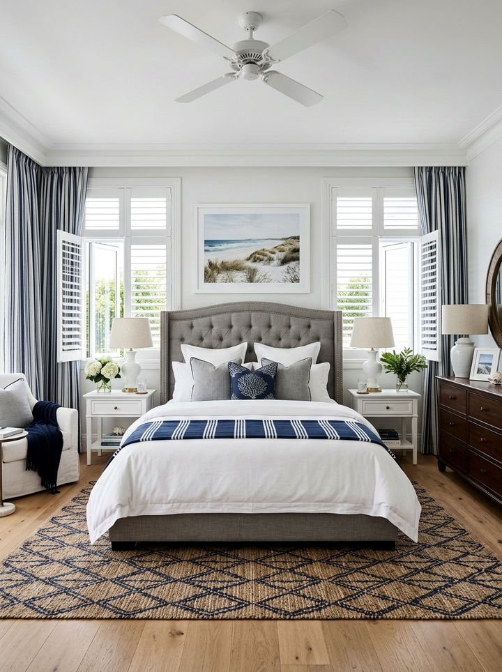 Hamptons Bedroom Style - 30 beach themed bedroom ideas