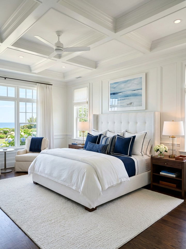 Hamptons Style Bedroom - 30 coastal bedroom ideas