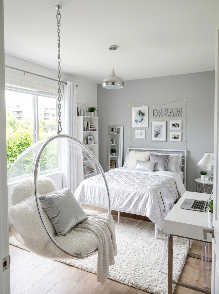 Hanging Chair Teen Bedroom - 30 teenager bedroom decor ideas