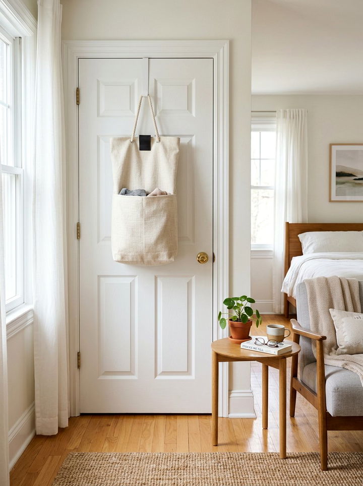 Hanging Hamper Bag - 30 bedroom hanging organizers