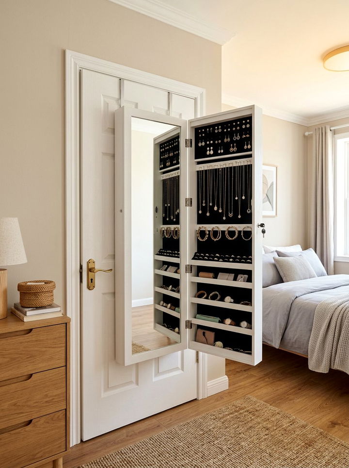 Hanging Jewelry Cabinet - 30 bedroom jewelry boxes