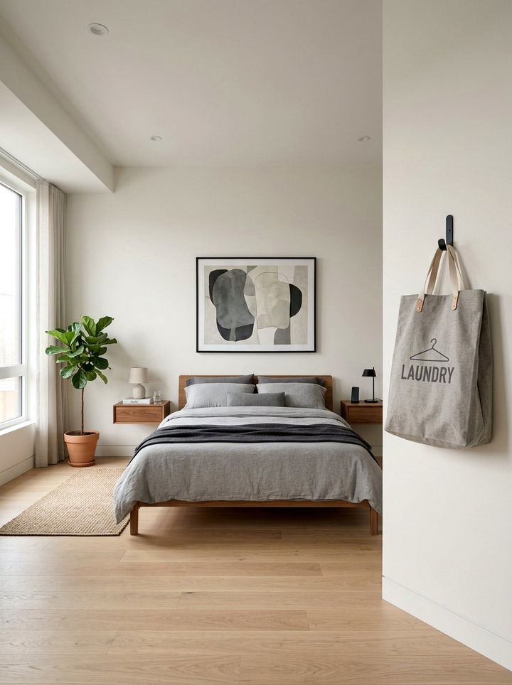 Hanging Laundry Bag - 30 bedroom laundry hampers