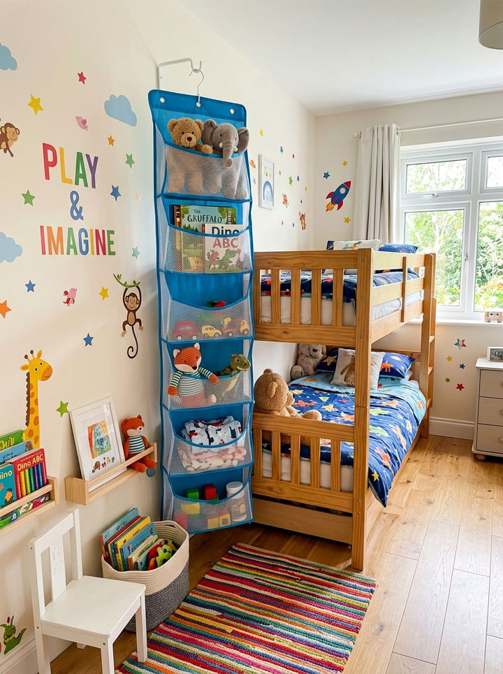 30 Clever Bedroom Hanging Storage Ideas for Small Rooms