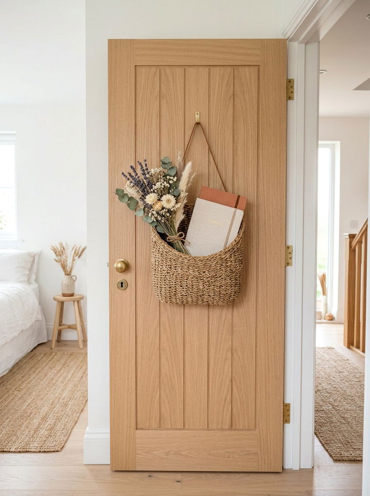 Hanging Wall Basket - 30 bedroom storage baskets