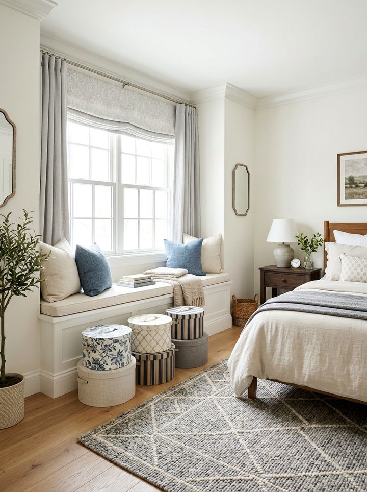 Hat storage box - 30 bedroom hat storage ideas