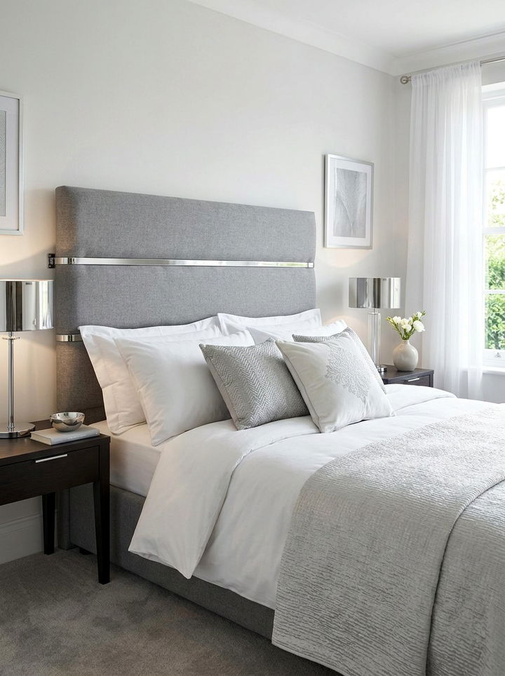 Headboard Medal Rail - 30 bedroom medal display ideas