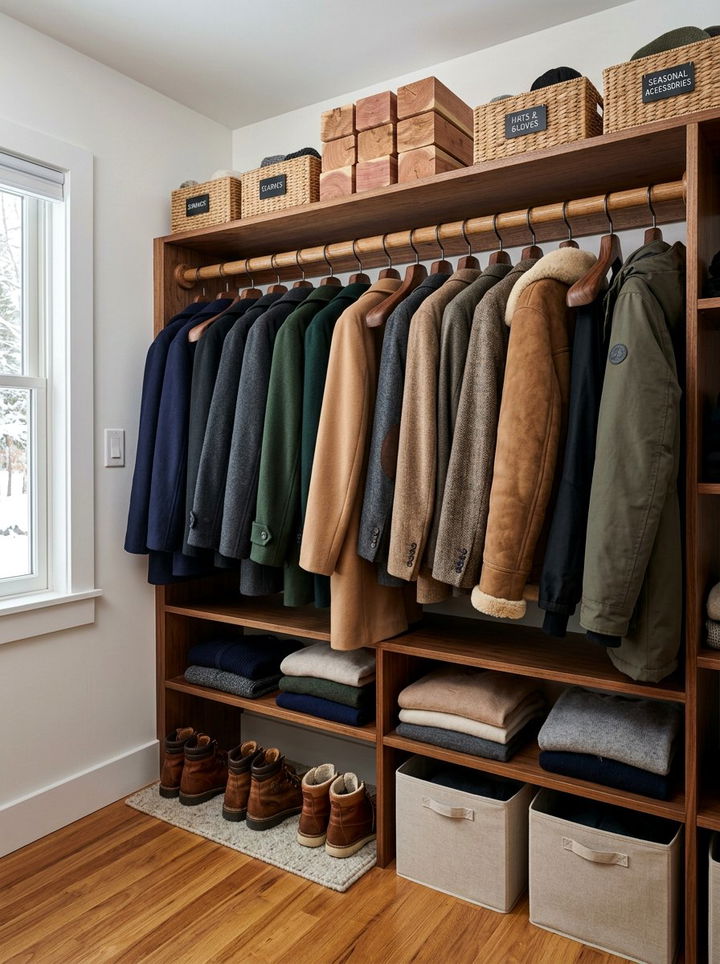 Heavy Coat Hangers - 30 bedroom wooden hangers