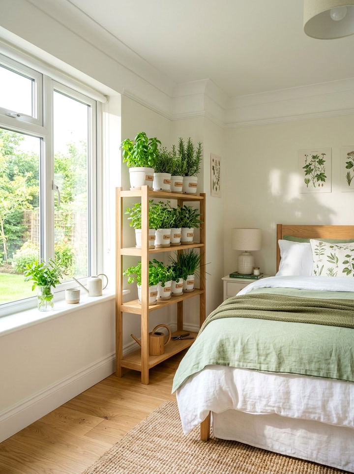 Herb Garden Bedroom - 30 garden themed bedroom ideas