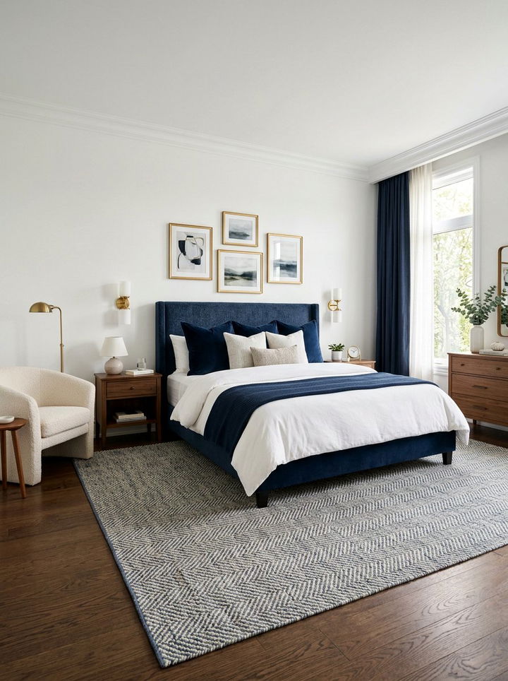 Herringbone Pattern Rug - 30 bedroom area rugs