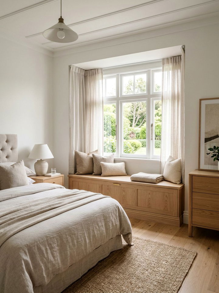 Hidden Blanket Chest - 30 bedroom hidden storage ideas