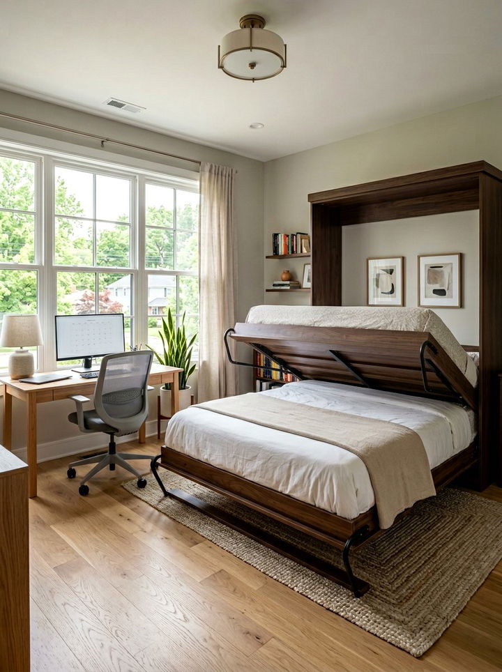 Hidden Cabinet Bed - 30 bedroom transforming furniture ideas