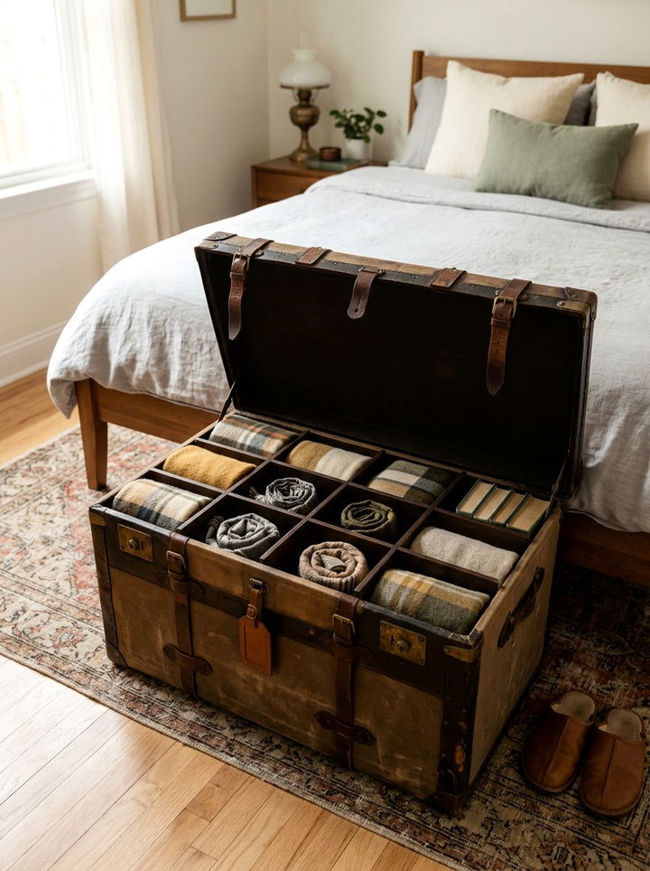 Hidden Cube Storage Trunk - 30 bedroom storage cubes
