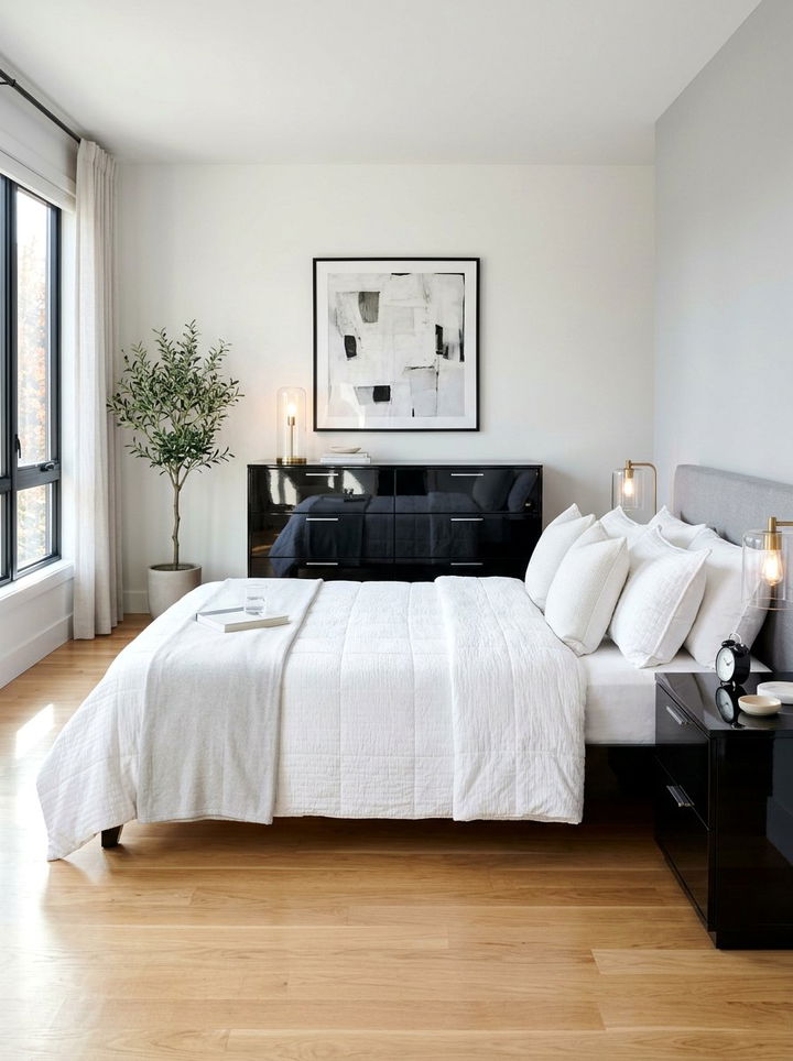 High Gloss Bedroom Furniture - 30 Hollywood bedroom ideas