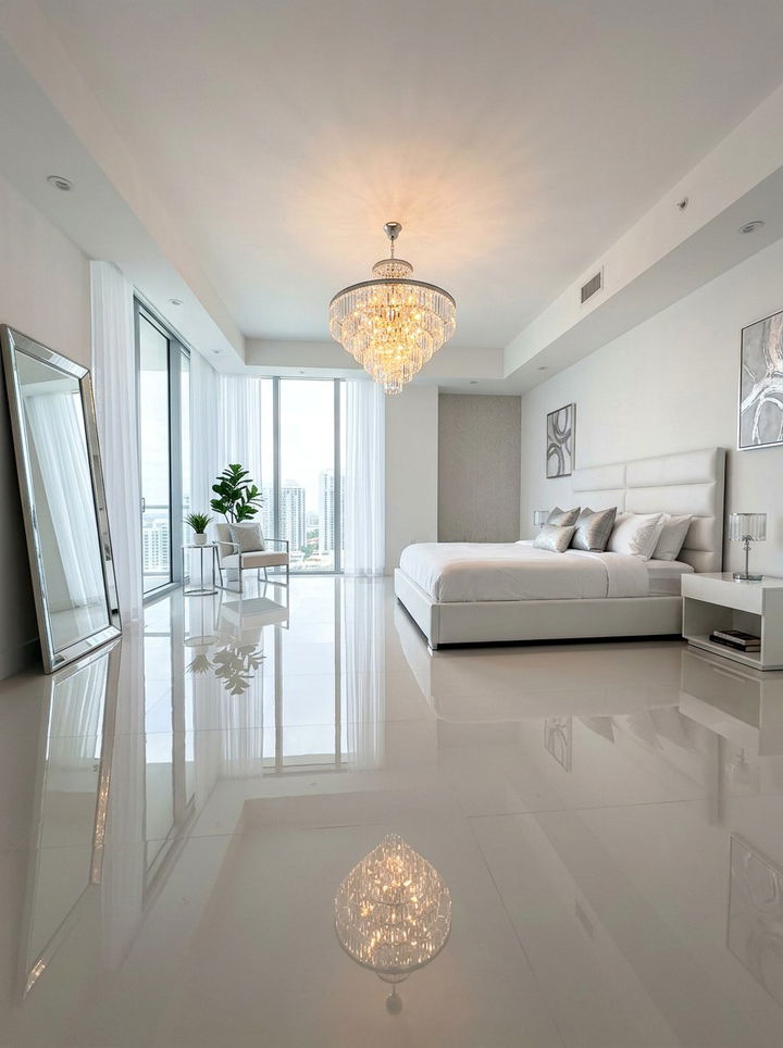 High Gloss Floor Bedroom - 30 bedroom floor ideas