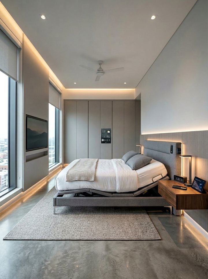 High Tech Smart Bedroom - 30 move in ready bedroom ideas