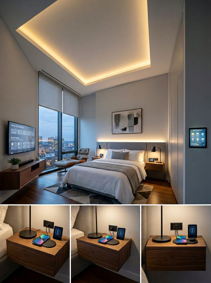 High Tech Smart Bedroom - 30 instant bedroom ideas