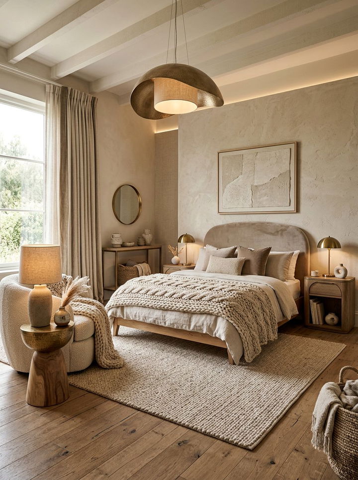 High Texture Bedroom - 30 affordable bedroom ideas