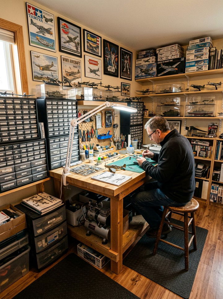 Hobby Room - 30 bedroom conversion ideas