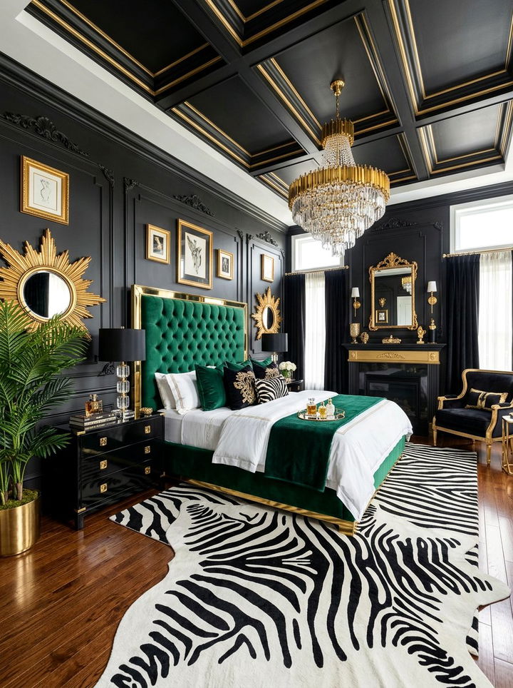 Hollywood Regency Bedroom - 30 celebrity bedroom ideas