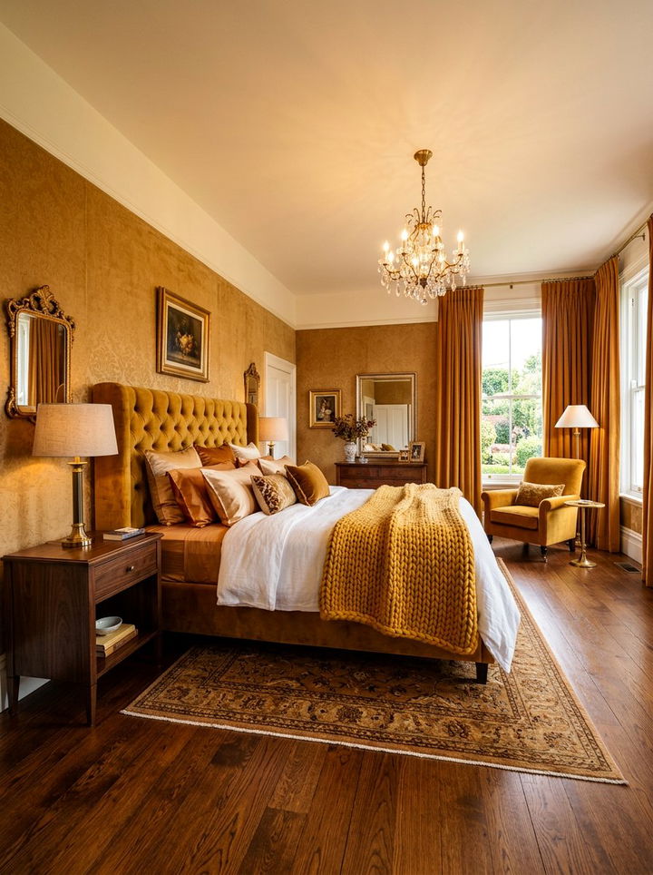 Honey Yellow Velvet Bedroom - 30 honey yellow bedroom ideas