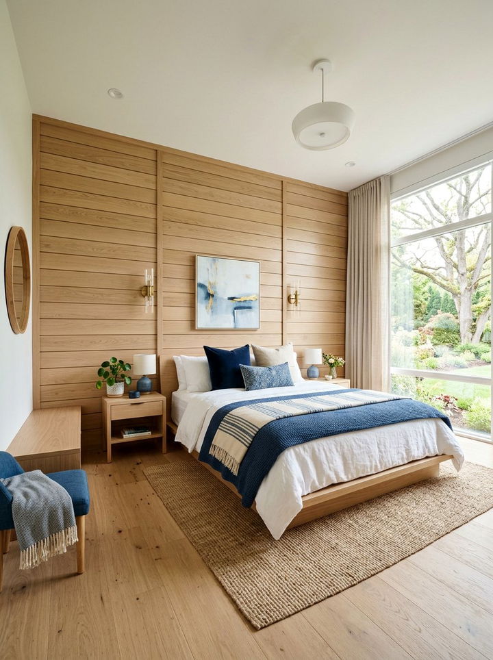 Horizontal Board And Batten - 30 bedroom board and batten ideas