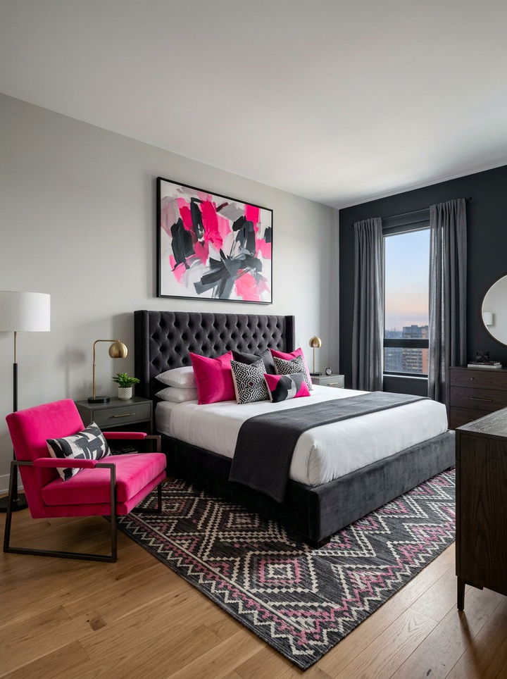 30 Chic Pink Gray Bedroom Ideas for a Modern Color Palette