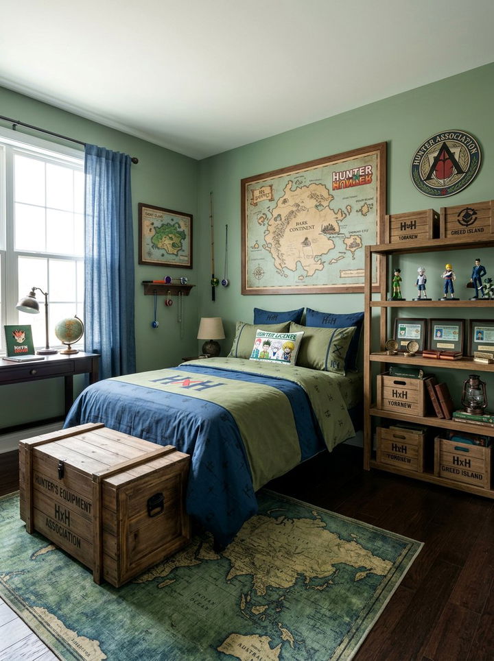 Hunter X Hunter Room - 30 manga bedroom ideas