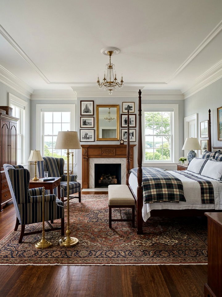 Hyannis Port Bedroom - 30 New England bedroom ideas
