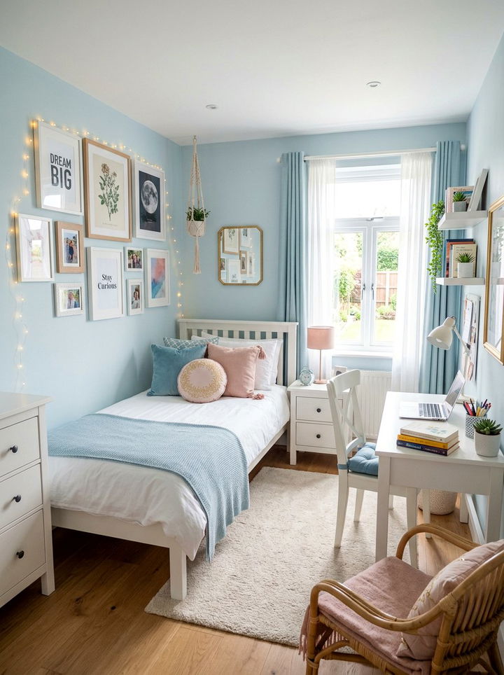 Ice Blue Bedroom For Teenage Girl - 30 ice blue bedroom ideas