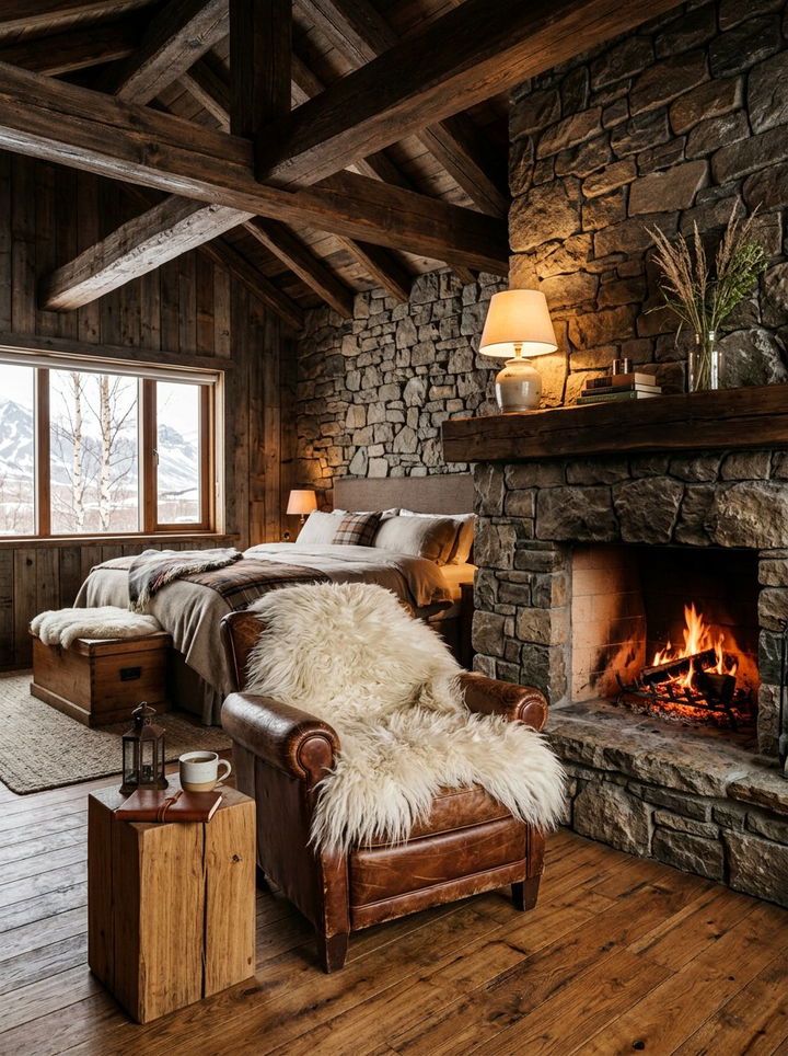 Icelandic Sheepskin Throw - 30 sheepskin bedroom ideas