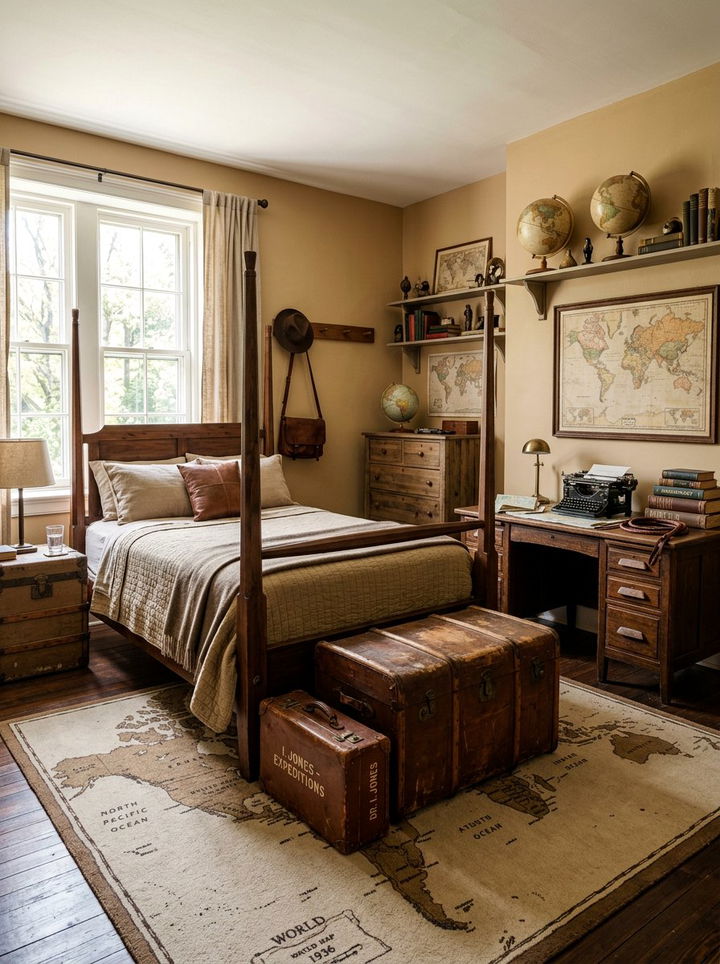 Indiana Jones Bedroom - 30 movie themed bedroom ideas