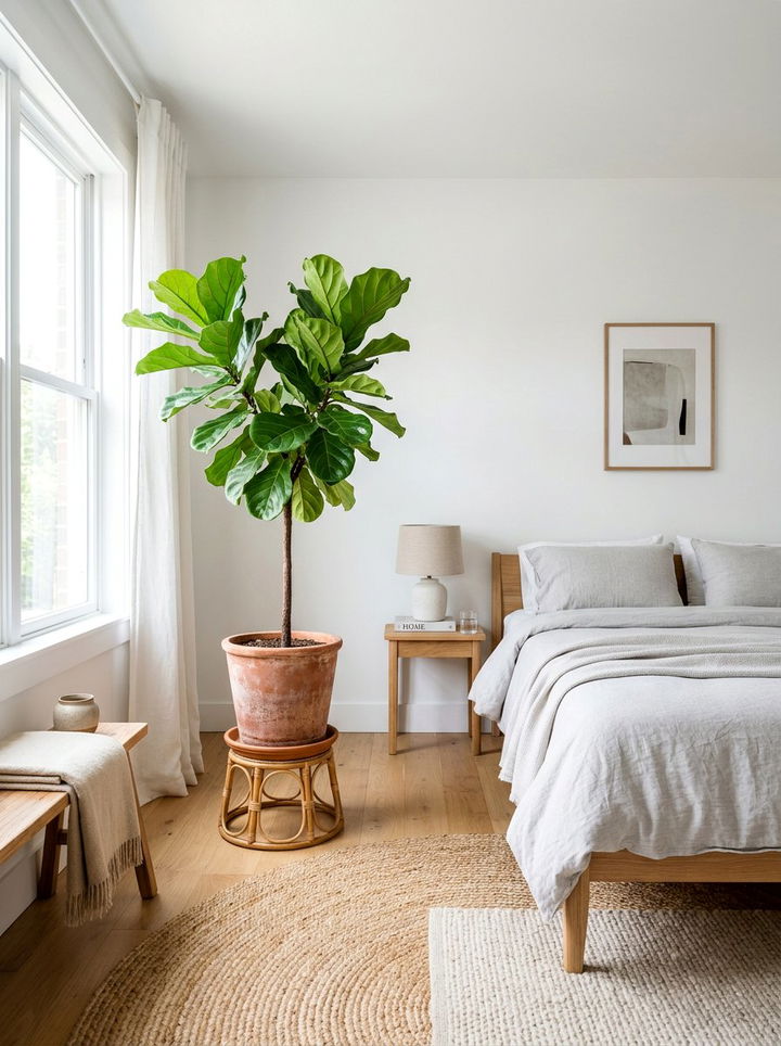 Indoor Bedroom Plant - 30 inexpensive bedroom ideas