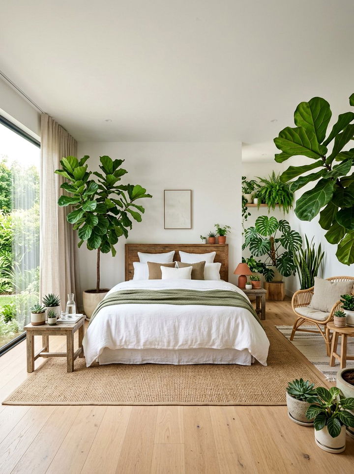 Indoor Greenery - 30 spa bedroom ideas