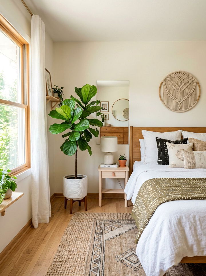 Indoor Plant - 30 bedroom staging ideas