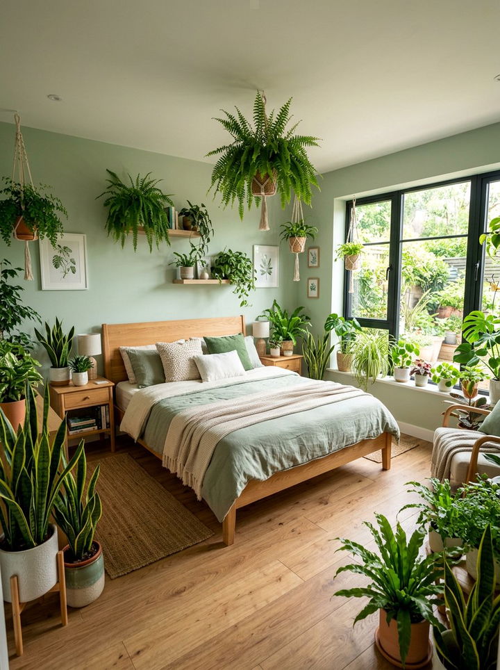 Indoor Plants - 30 bedroom temperature control ideas