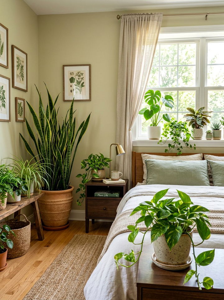 Indoor Plants - 30 low cost bedroom ideas