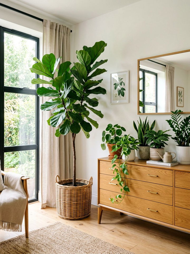 Indoor Plants - 30 bedroom improvement ideas