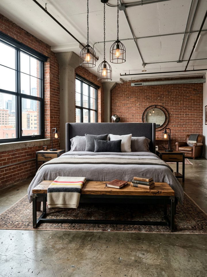 Industrial Bedroom Bench - 30 bedroom benches