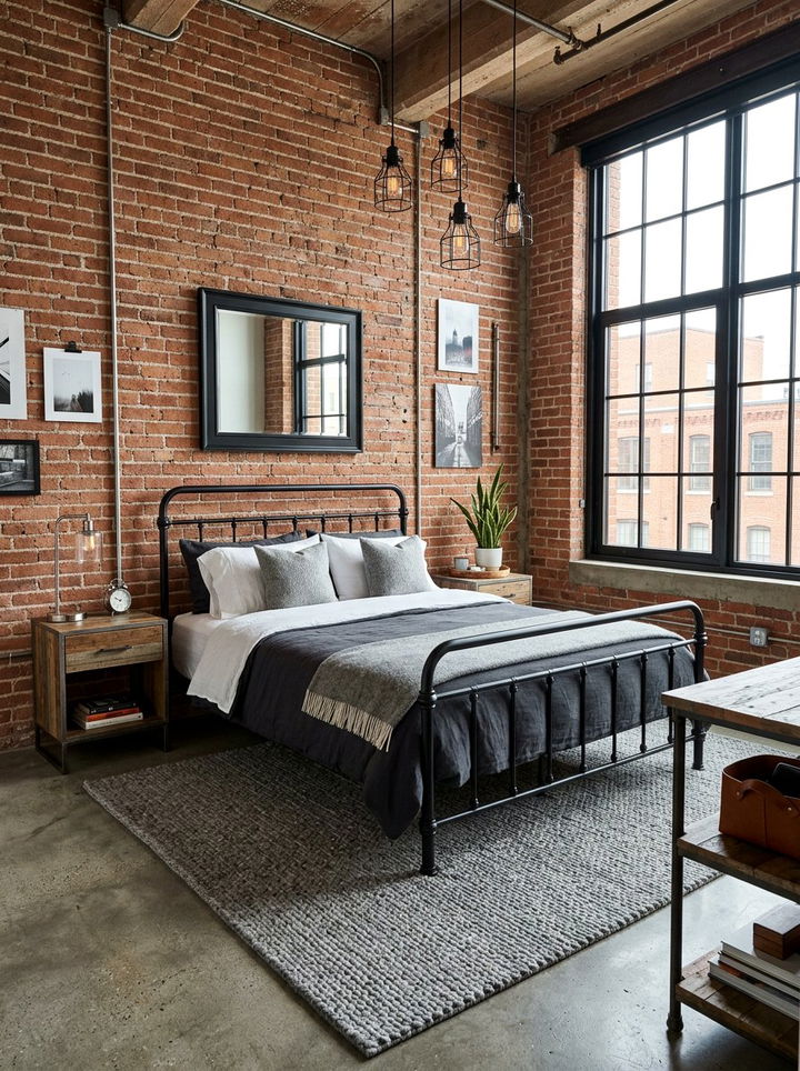 Industrial Bedroom Style - 30 teenage girl bedroom ideas
