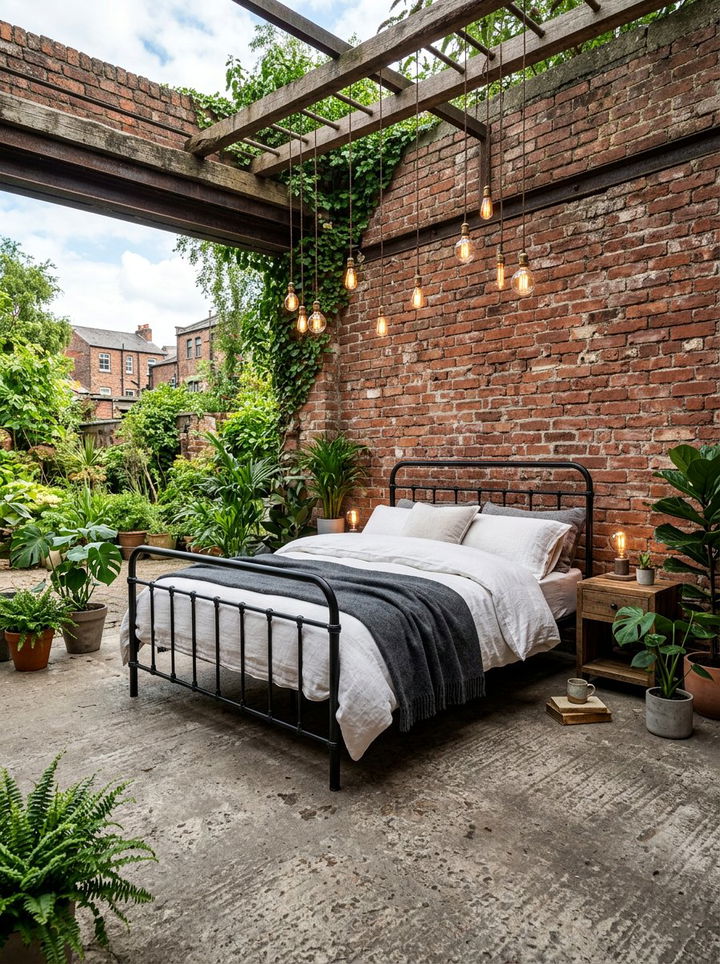 Industrial Concrete Floor Bedroom - 30 bedroom concrete floors