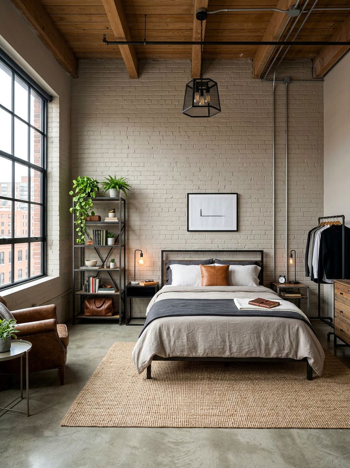 Industrial Greige Bedroom Layout - 30 greige bedroom ideas