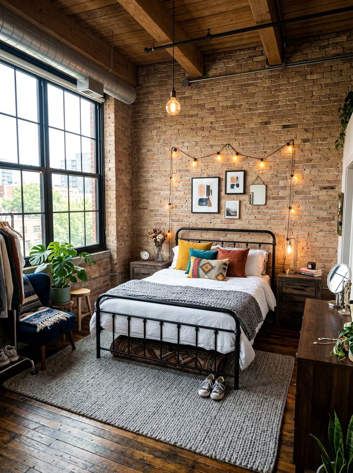 Industrial Loft Girl Bedroom - 30 girls bedroom ideas