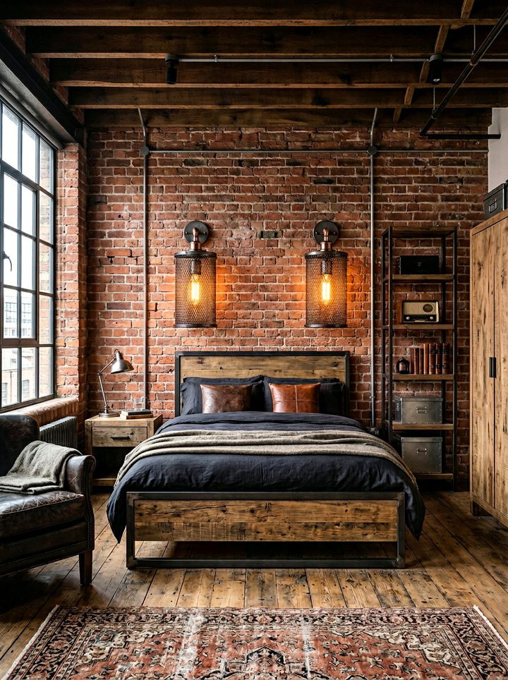 Industrial Mesh Wall Lamps - 30 bedroom wall lights