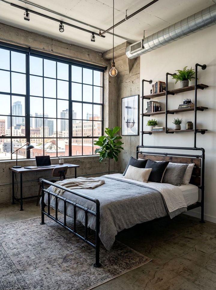 Industrial Pipe Bedroom Furniture - 30 affordable bedroom sets