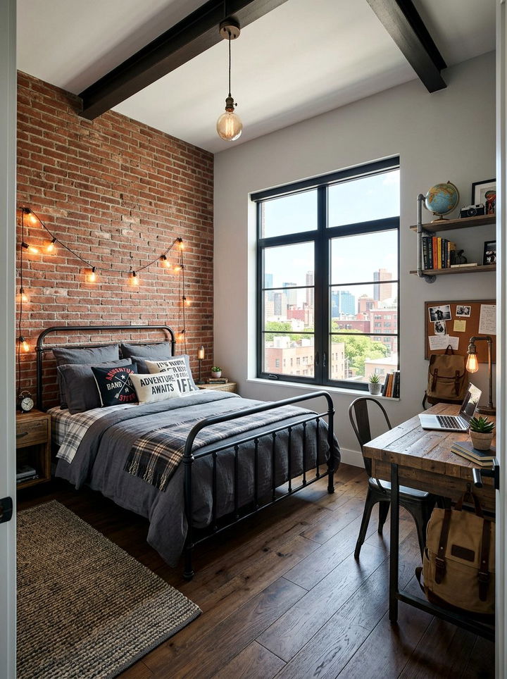 Industrial Style Tween Bedroom - 30 tween bedroom ideas