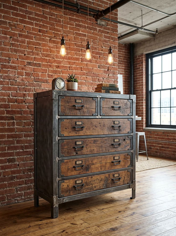 Industrial Tall Dresser Metal - 30 bedroom tall dressers