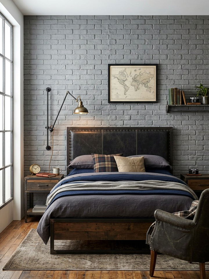 Industrial Task Lamp - 30 bedroom lamps