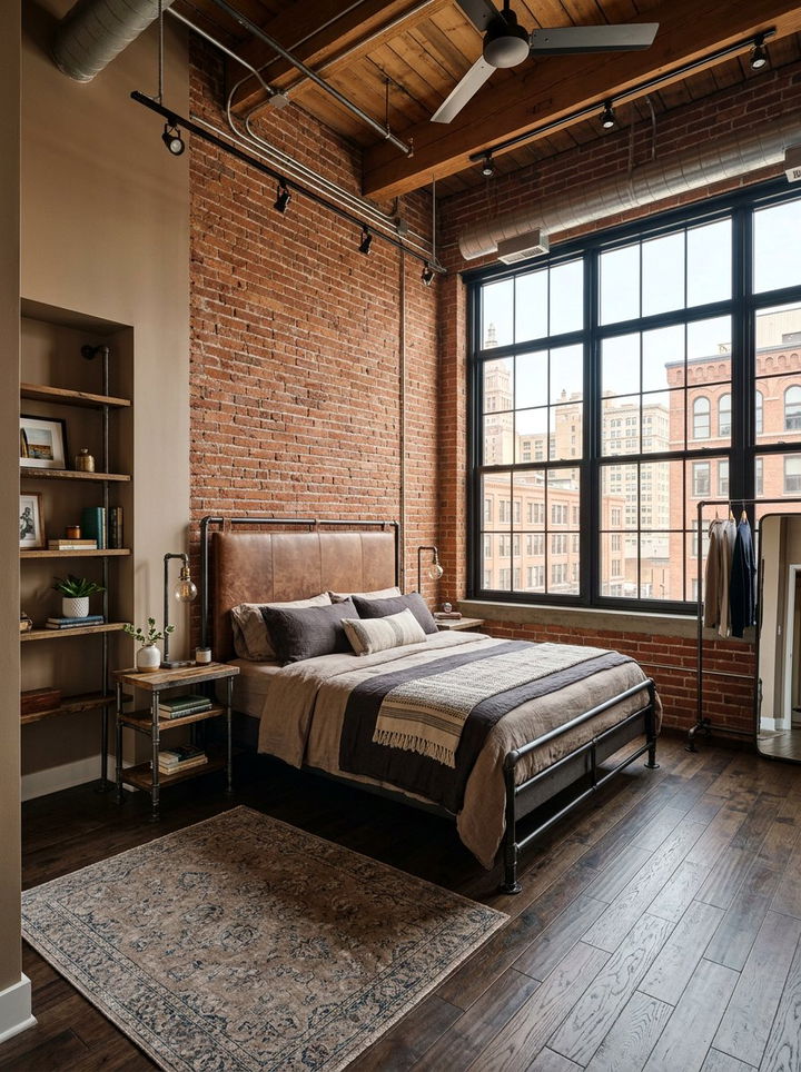 Industrial Taupe Bedroom - 30 taupe bedroom ideas