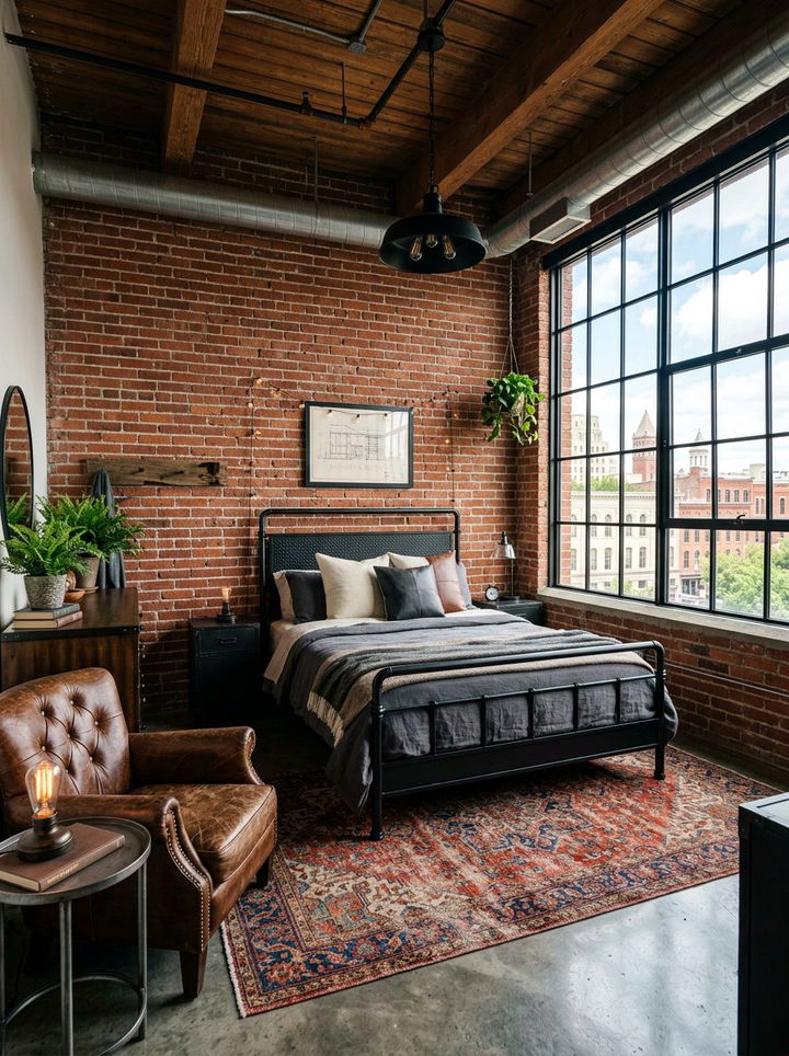 Industrial bedroom - 30 bedroom upgrade ideas